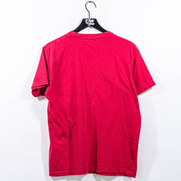 Disney Pooh Tigger T-Shirt An Apple A Day Large Y2K VTG Movie Cartoon - Picture 2 of 8